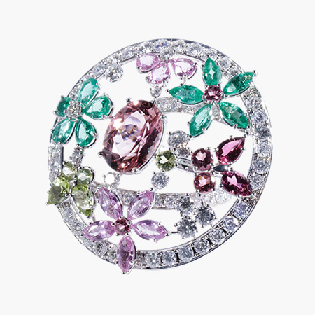 Paradise Bloom Rubylite Ring